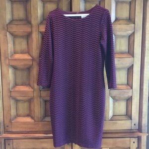 Calvin Klein dress size 6 wine
